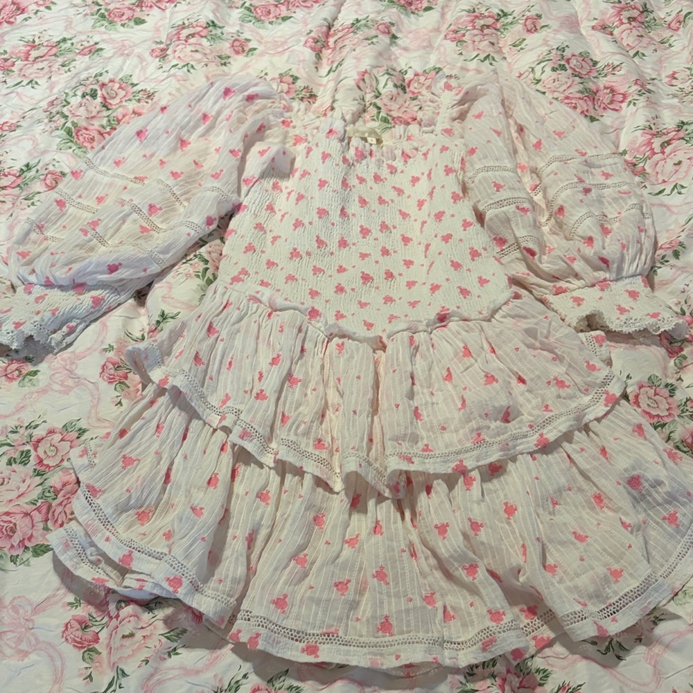 LoveShackFancy Raelynn mini dress - Picture 3 of 8